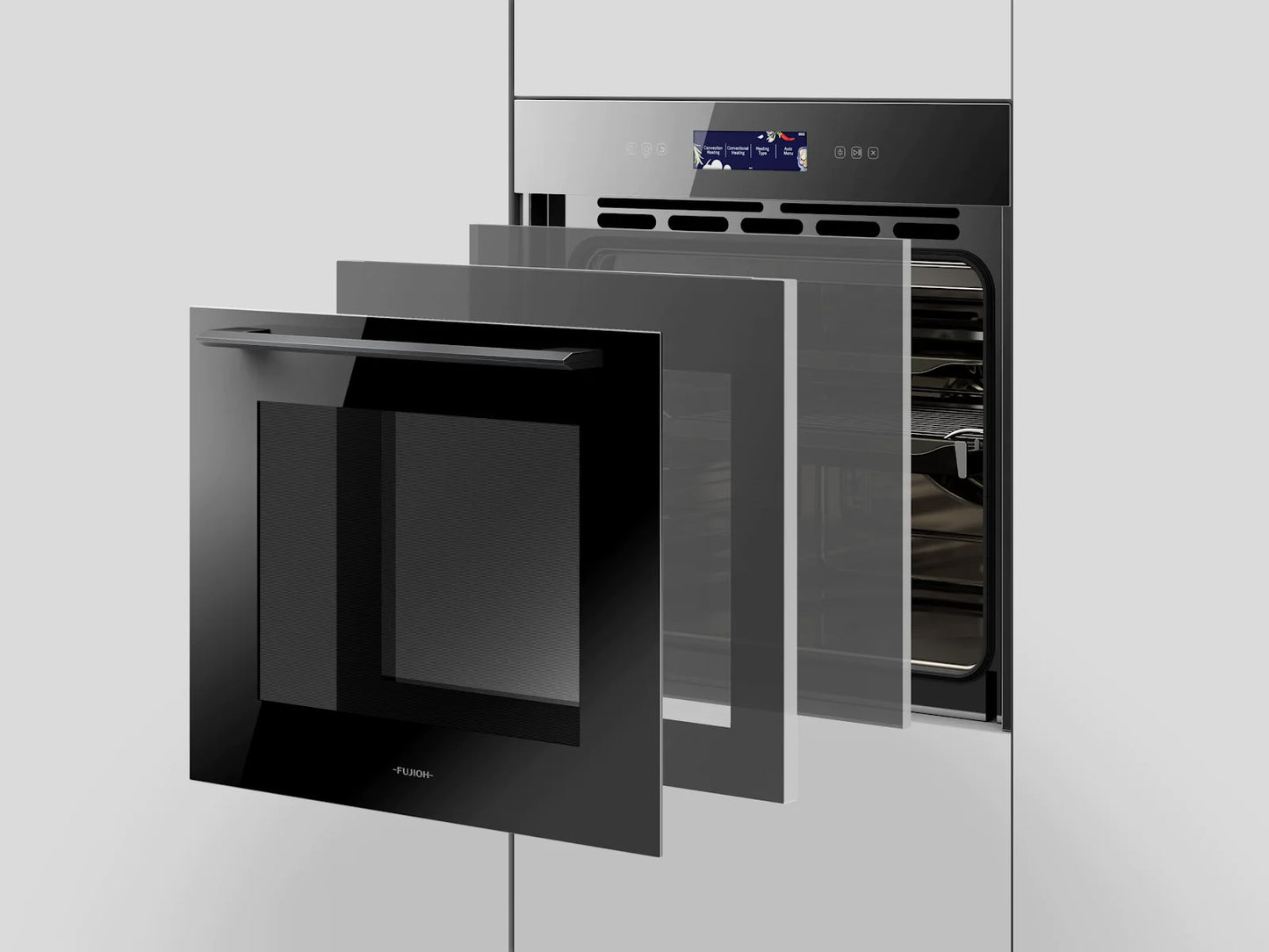Fujioh FV-EL63GL 72L Built-In Oven With Telescopic Rails
