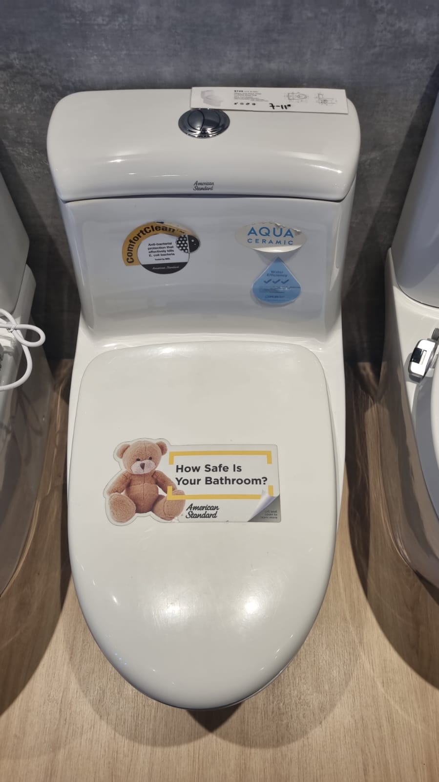 American Standard CL 20415 Milano One-Piece Toilet Bowl