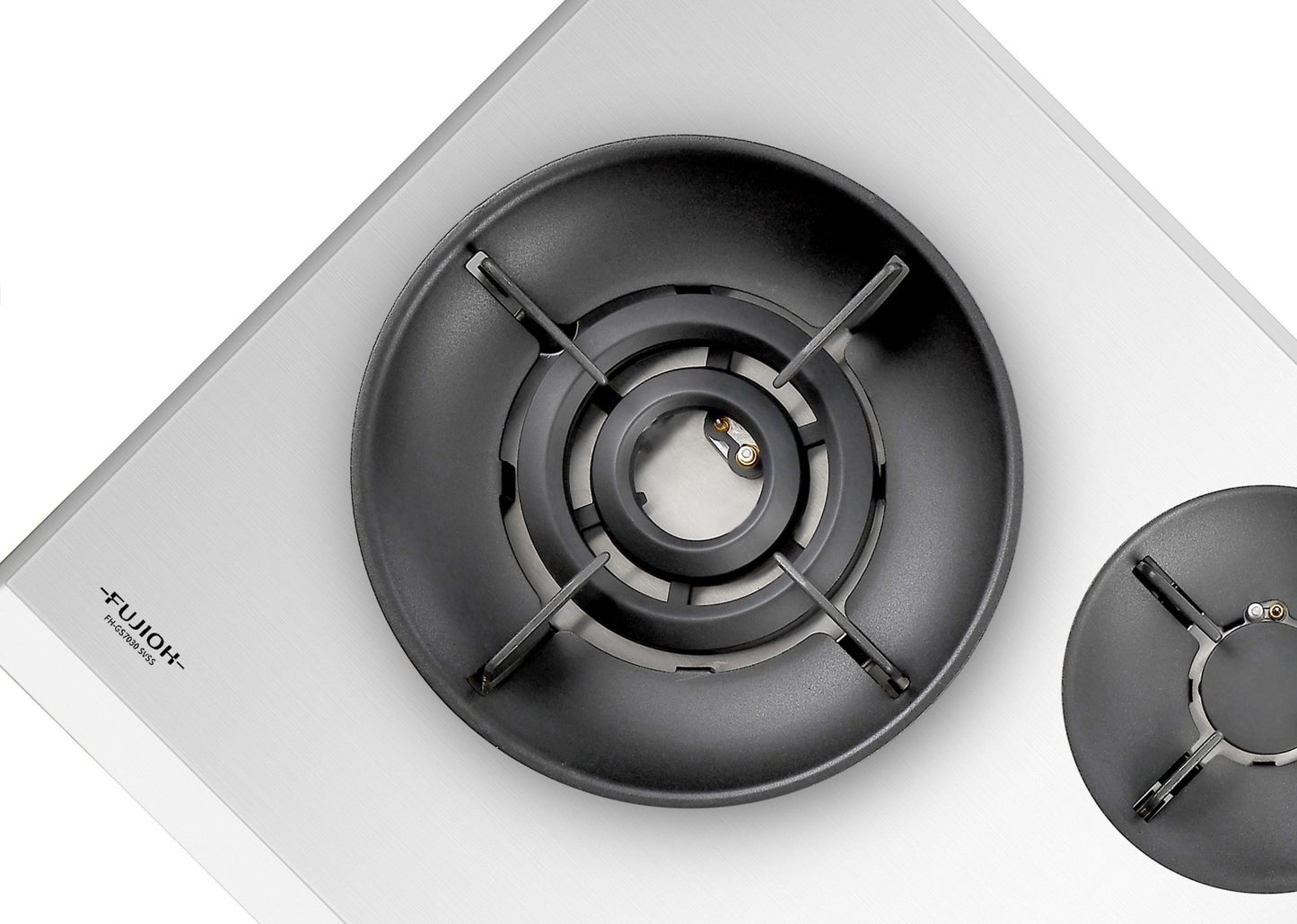 Fujioh FH-GS7020 SVSS 2 Burner Double Inner Flame Stainless Steel Gas Hob