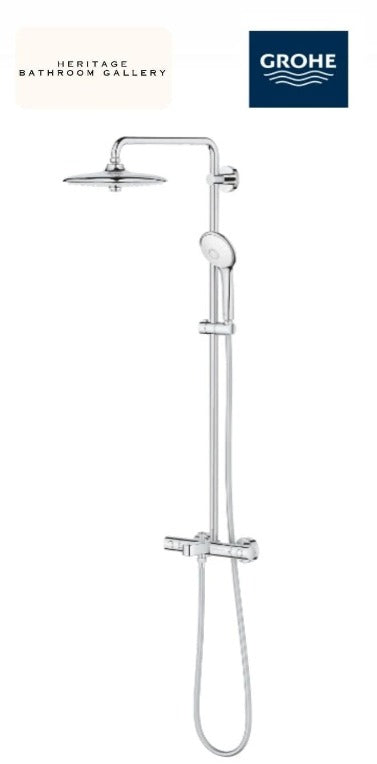 GROHE 26114002 Euphoria System 260 Shower System With Bath Thermostat For Wall Mounting