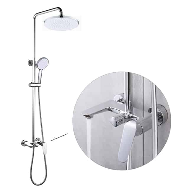 ZAFFIRO PRS. 3407.88CP RAINSHOWER SET