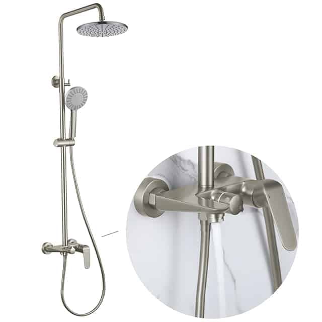 ZAFFIRO PRS. 3407.11BN RAINSHOWER SET