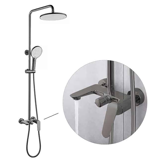ZAFFIRO PRS. 3407.88GM RAINSHOWER SET