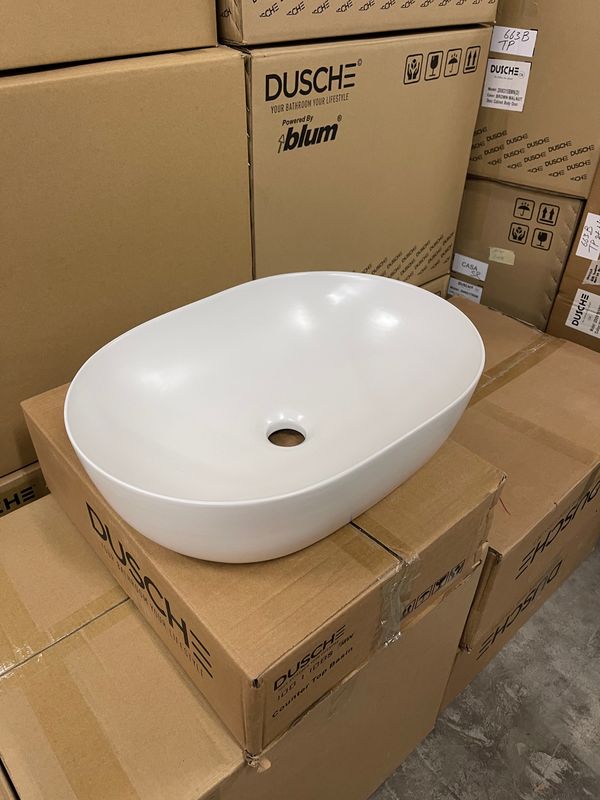 Dusche 1001108SMW Basin (Matt White)