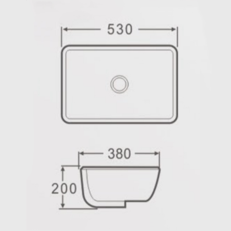 AALTO Y107MB UNDERMOUNT BASIN