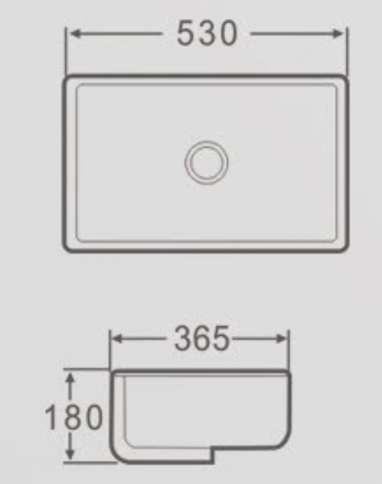 AALTO Y109 UNDERMOUNT BASIN