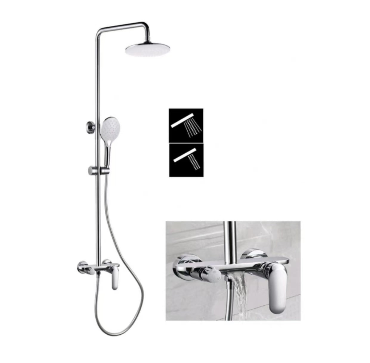 NTL 1038CP RAINSHOWER SET