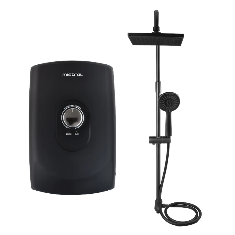 Mistral MSH99 Series Instant Shower Heater with Rain Shower