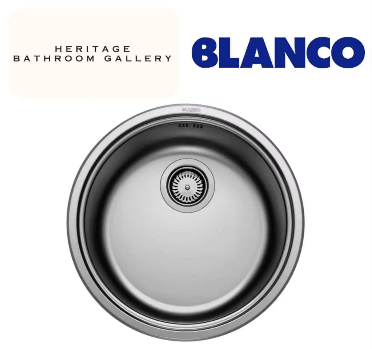 Blanco Rondosol (Round Sink) SUS304 Top Mount Kitchen Sink