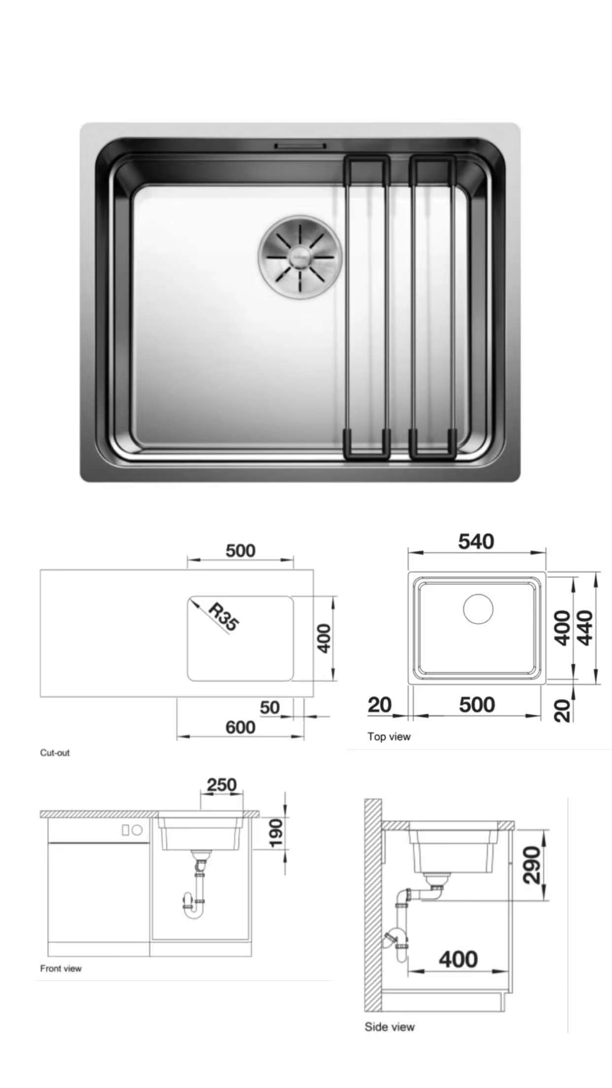 Blanco Etagon SUS304 Undermount Sink