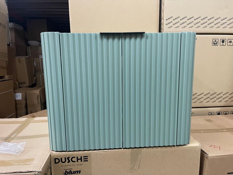 Dusche 2006103MGN 60cm Basin Cabinet - (Fluted Mint Green)