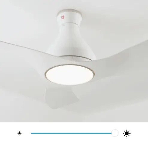 KDK F40GP With Light Ceiling Fan (BROWN)