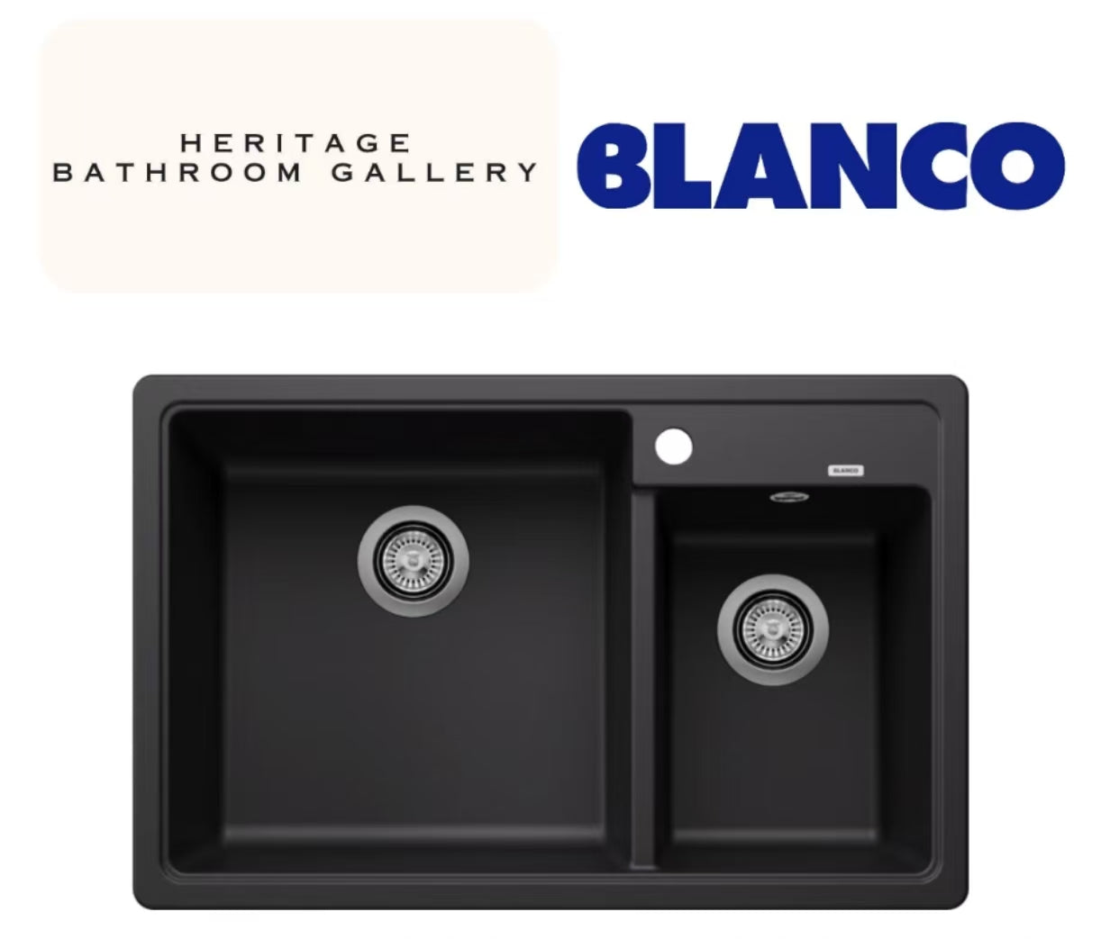 Blanco Legra 8 (Black) Top Mount Kitchen Sink