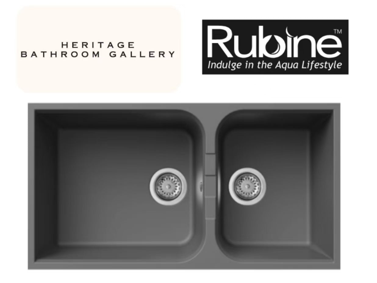 Rubine MEQ 860-86U (86CM) Undermount Kitchen Sink