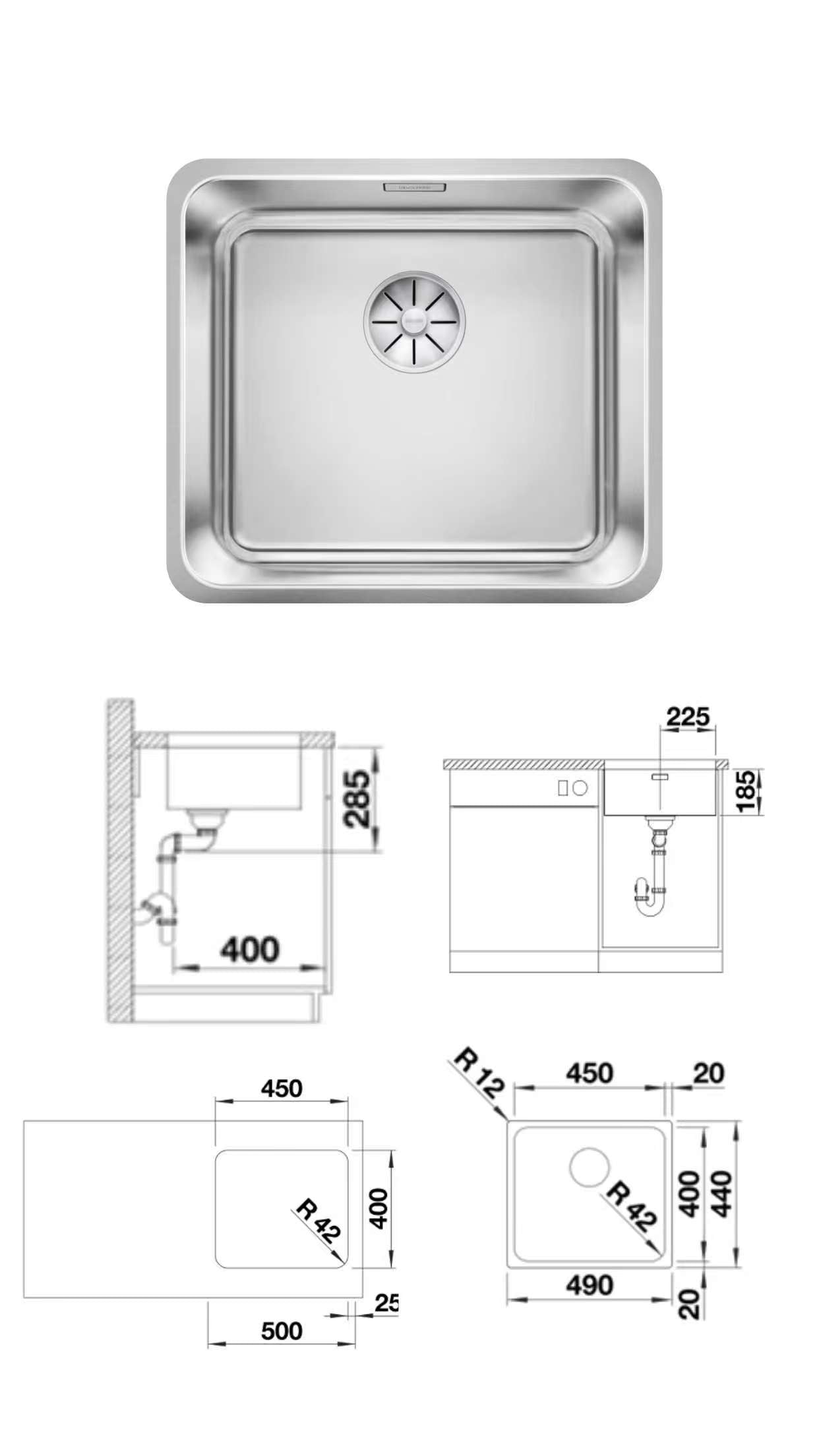 Blanco Solis SUS304 Undermount Sinks