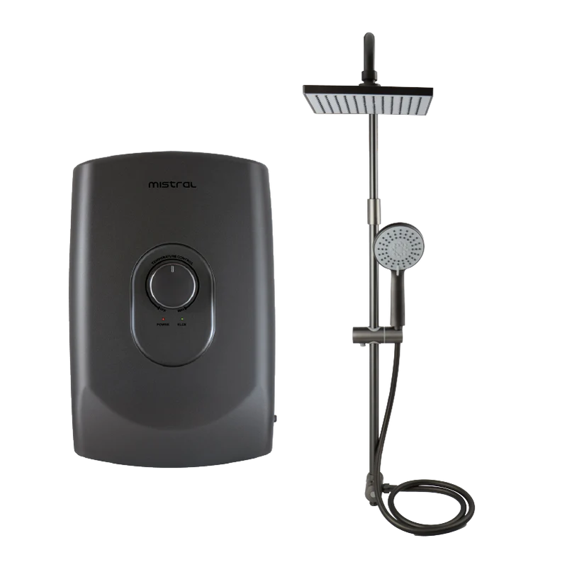 Mistral MSH99 Series Instant Shower Heater with Rain Shower
