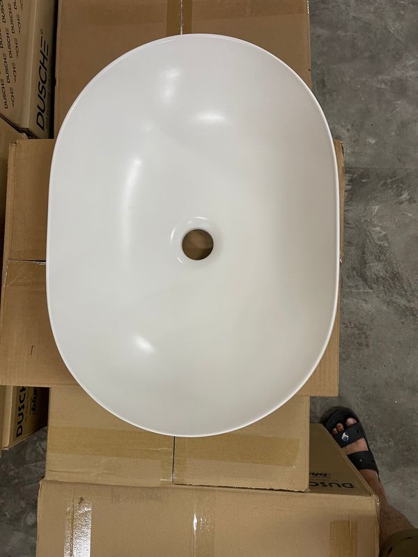 Dusche 1001108SMW Basin (Matt White)