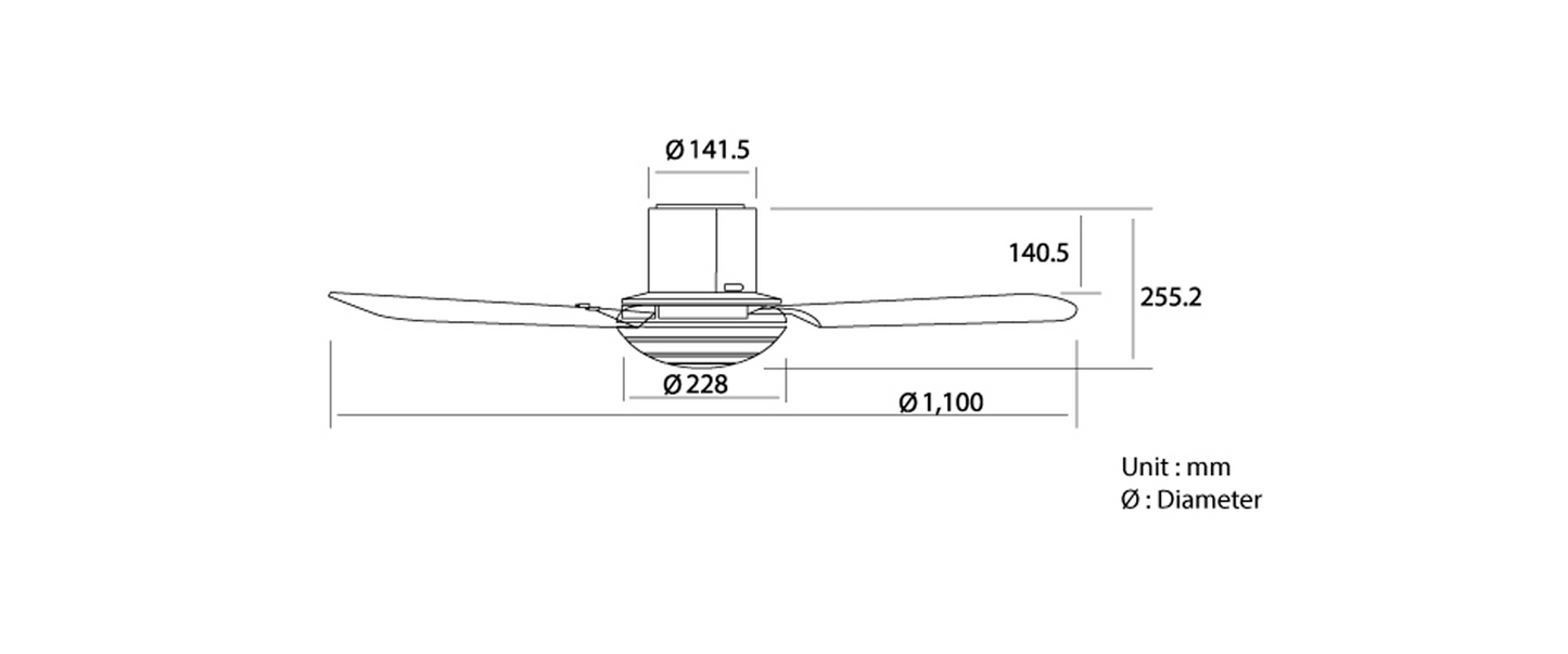 KDK M40MS Ceiling Fan