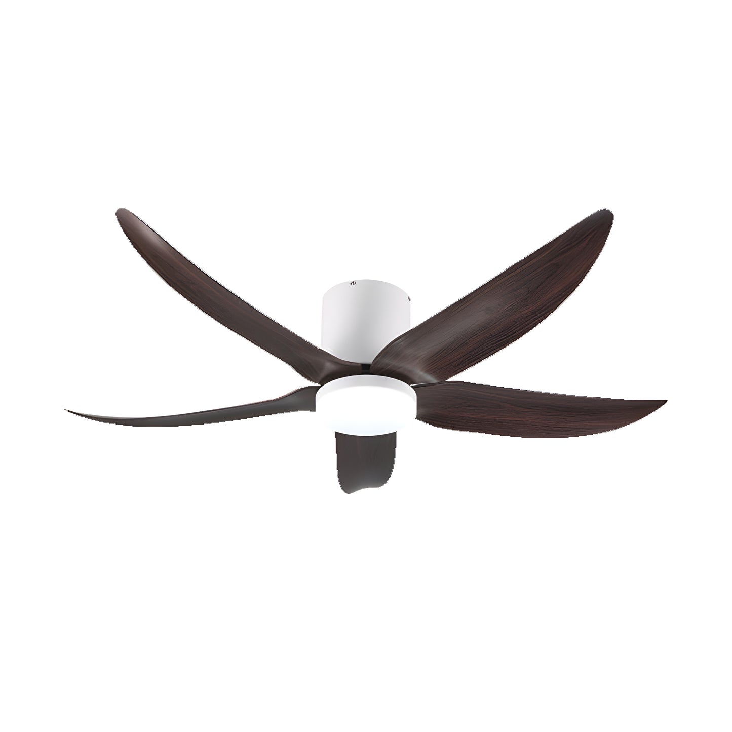 Bestar Hali 52″/ 42" Ceiling Fan (WHITE DARK WOOD)