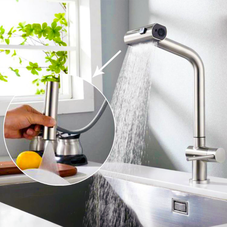 ZAFFIRO PT-524SS-T PULL OUT KITCHEN TAP