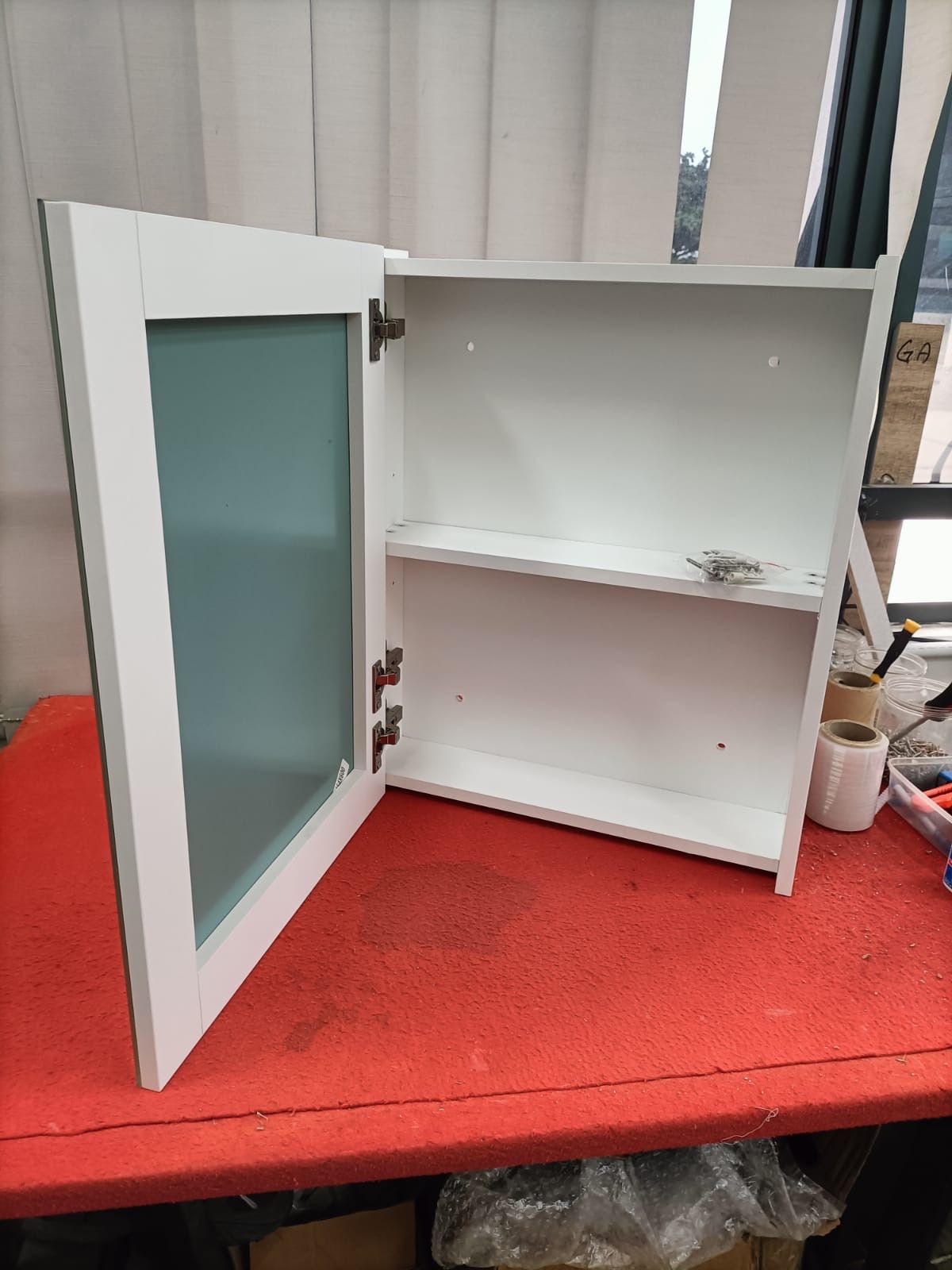 Dusche 2005395MW 50cm Mirror Cabinet (Matt White)