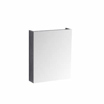 Dusche 2005195MB 50cm Mirror Cabinet (Matt Black)