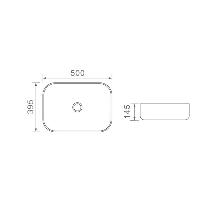 DUSCHE 1001105MDG BASIN (50CM)