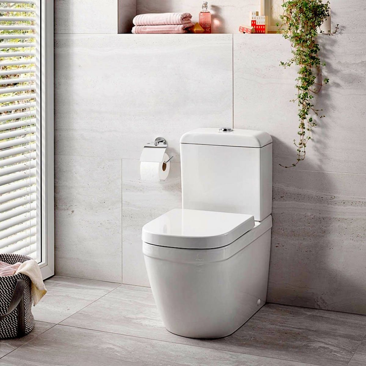 Grohe 3933800H +39330001 + 39332000 Two-Piece Toilet Bowl (Tornado Flush)