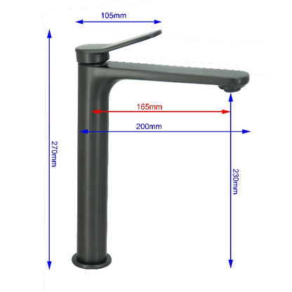 Fidelis FT-7102C HGM Tall Basin Tap