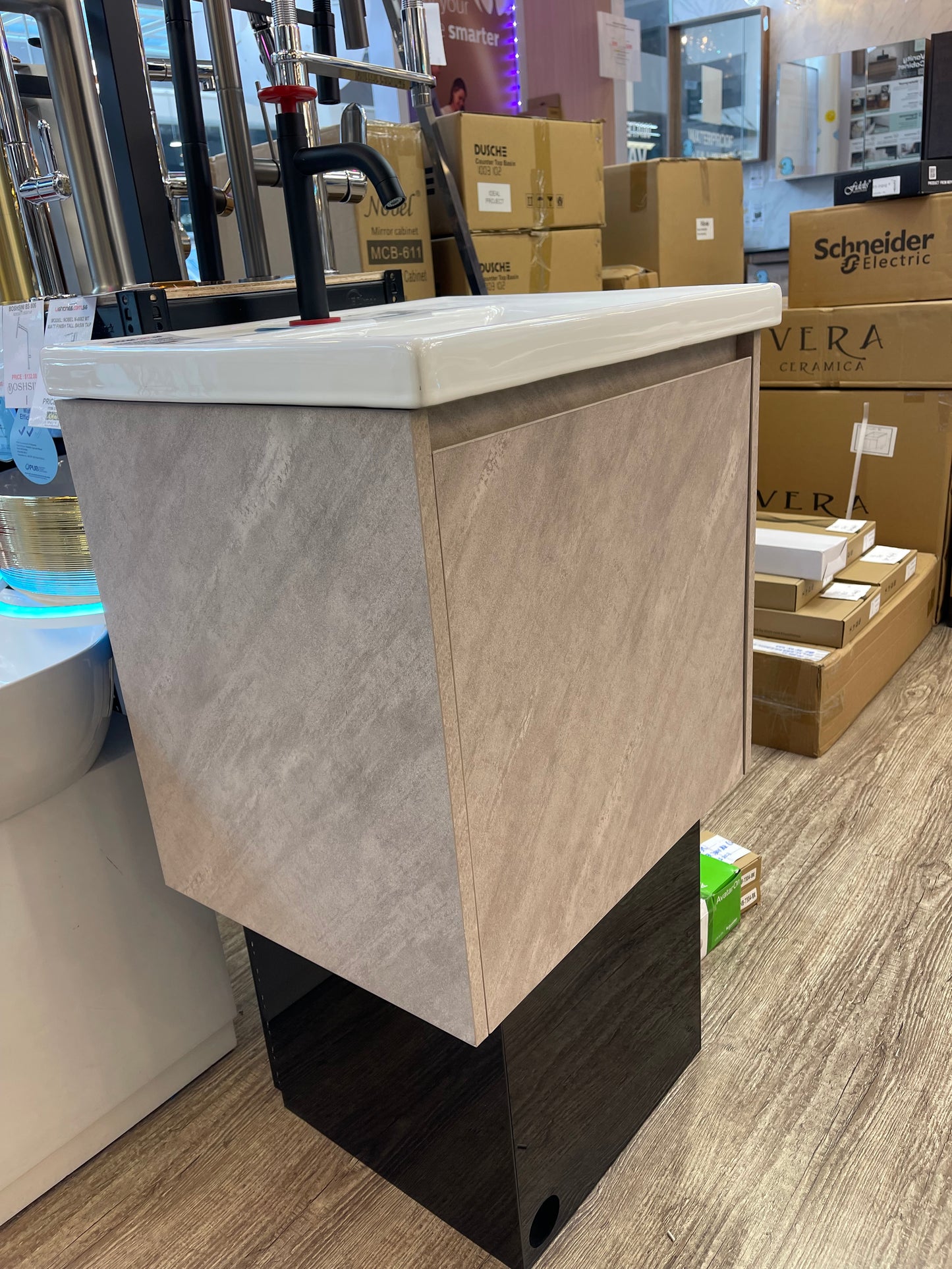 Dusche 2005315SBG (50cm) Basin Cabinet (Sand Beige)
