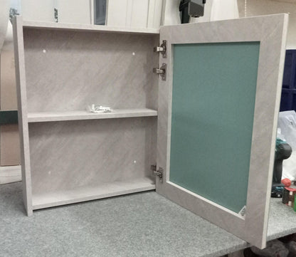 Dusche 2005395SBG 50cm Mirror Cabinet (Sand Beige)