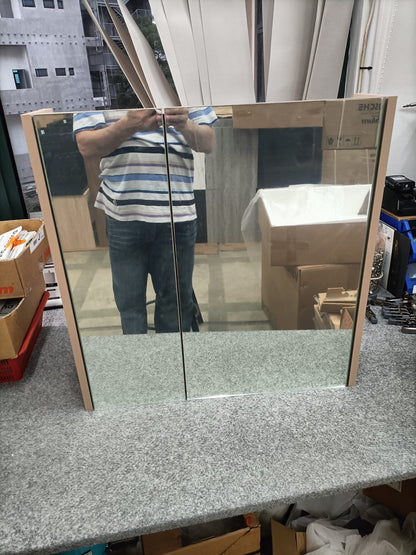 Dusche 2006195DBG 60cm Mirror Cabinet (Dark Beige)