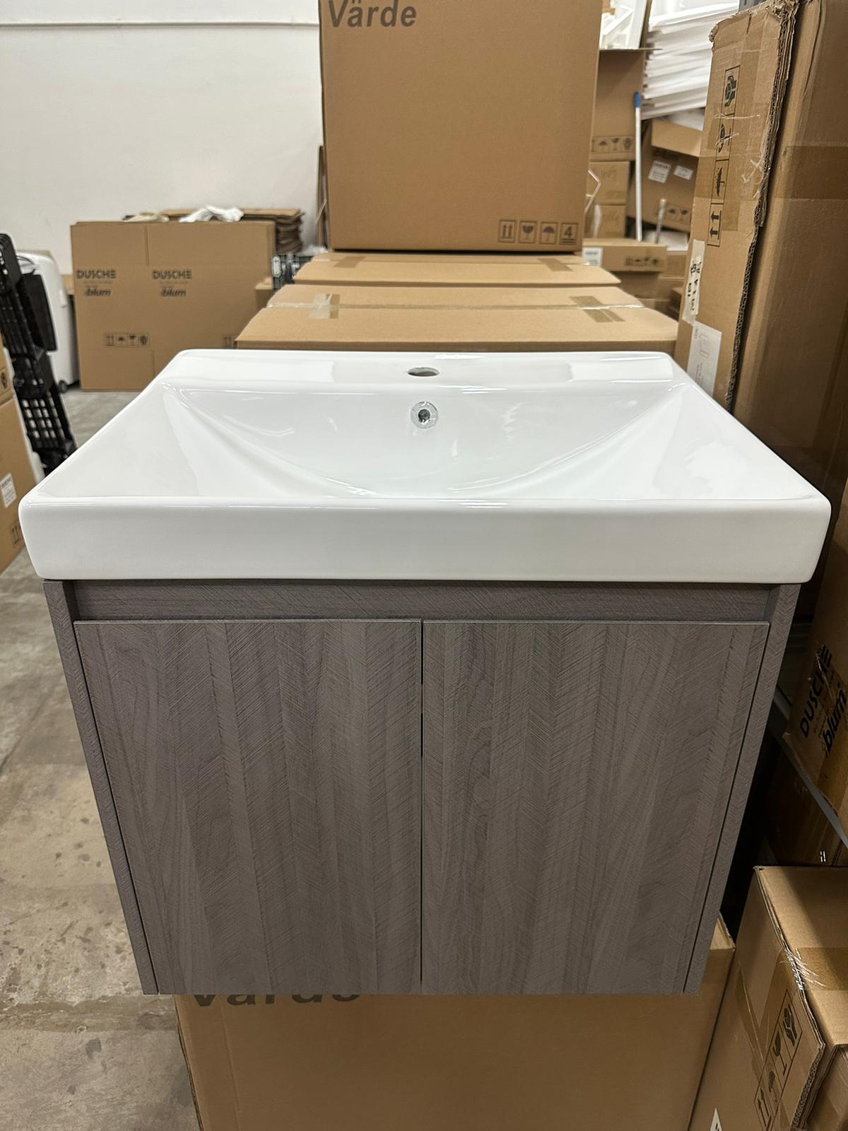Dusche 2006315CR 60cm Basin Cabinet (Chevron)