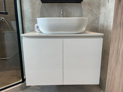 Dusche 2007103WW 75cm Basin Cabinet - ( Wood White )