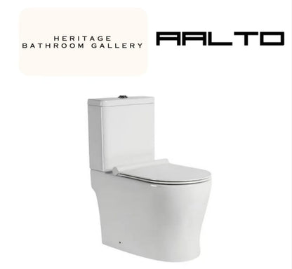 Aalto AL 8050 Two-Piece Toilet Bowl (Tornado Flush)