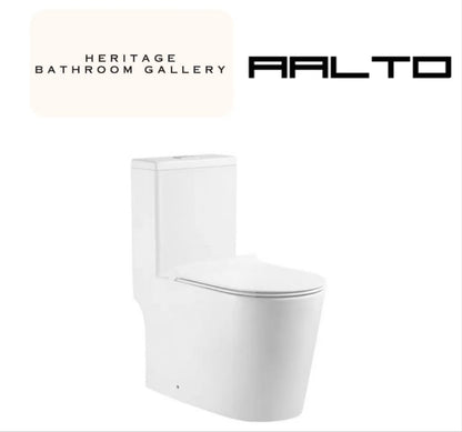 Aalto AL 8000 One-Piece Toilet Bowl (Rimless Flush)