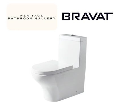 Bravat C2181UW-P-ENG One-Piece Toilet Bowl (Washdown Flush)