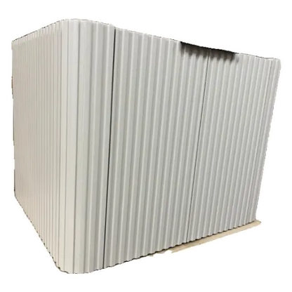 Dusche 2006103FBG 60cm Basin Cabinet - (Fluted Beige Grey)