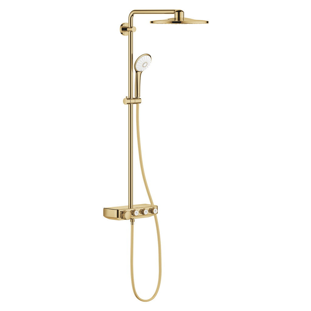 Grohe 26507GL0 Euphoria Smartcontrol System 310 Shower System With Thermostat For Wall Mounting