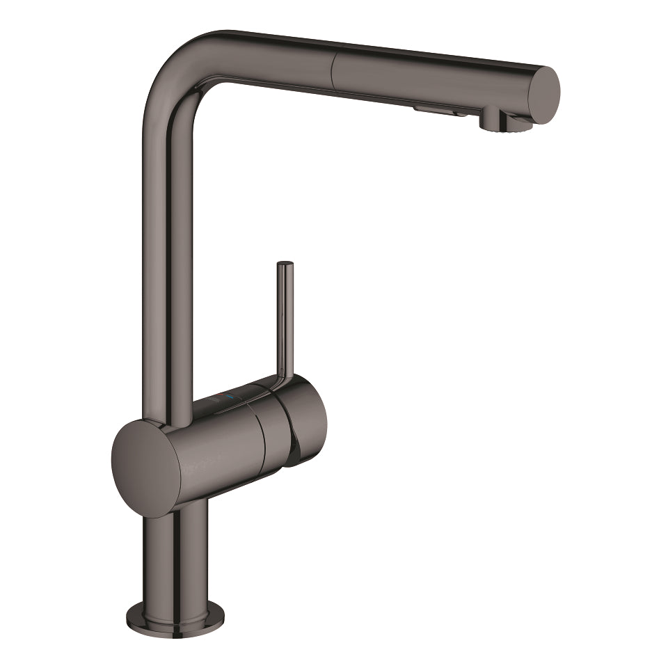 Grohe 30274A00 Minta L-Spout Pull-Out Sink Mixer