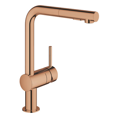 Grohe 30274DA0 Minta L-Spout Pull-Out Sink Mixer