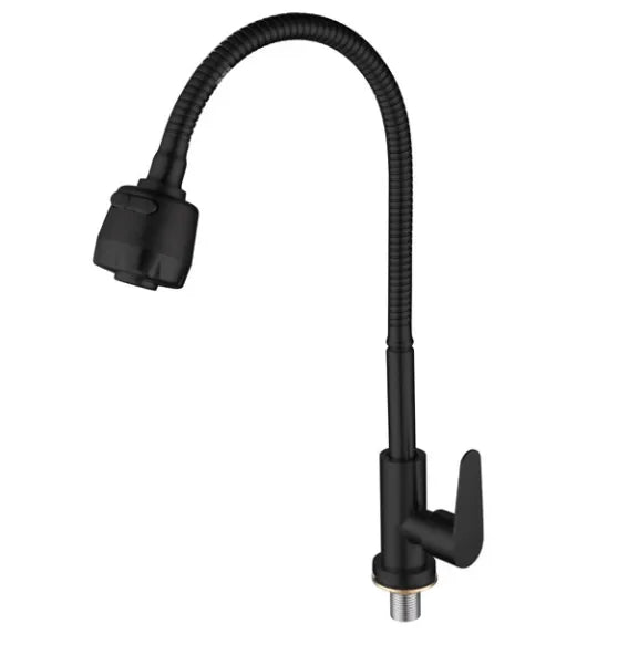 RICO 30405-13-CF Black kitchen tap