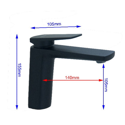 Fidelis FT-7501BK Mixer Tap