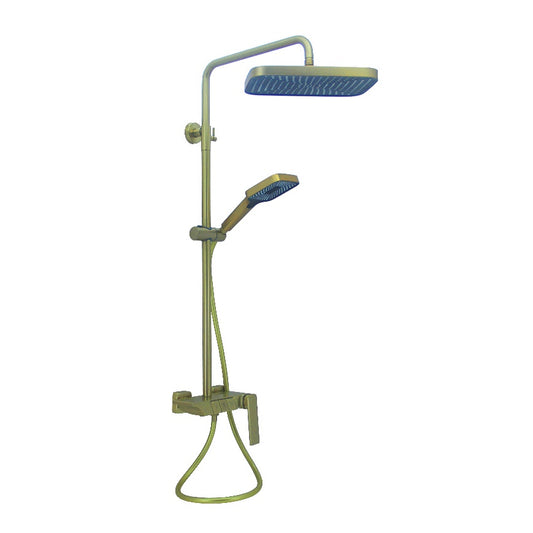 Fidelis FT-7188 Brushed Gold Piano design Rain shower set