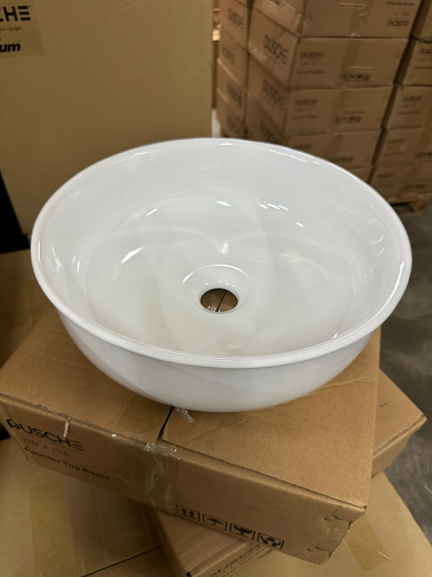 Dusche 1001156 Basin (White)