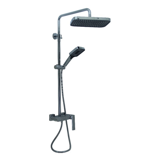 Fidelis FT-7188 Gun Metal Piano design Rain shower set