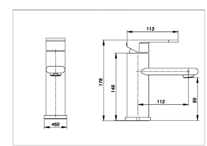 Aalto 5002RG Mixer Tap