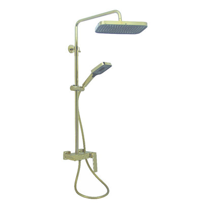 Fidelis FT-7188 Shining Gold Piano design Rain shower set