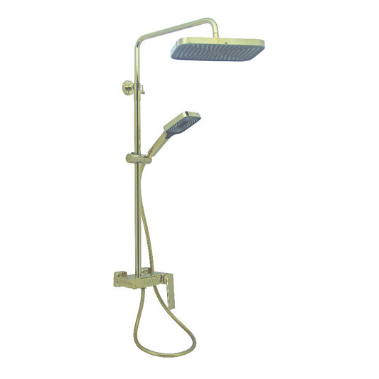 Fidelis FT-7188 Shining Gold Piano design Rain shower set
