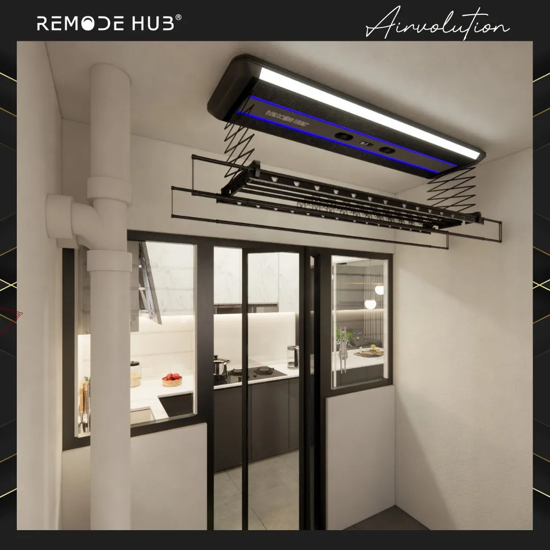 Remode Hub 1.6 Meter Airvolution Premium Automated Laundry System